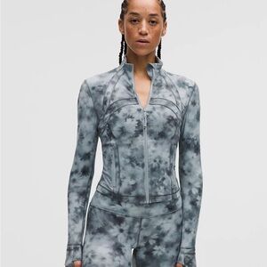 NWT Lululemon Define Cropped Jacket, Meadow Haze Grey, size 12